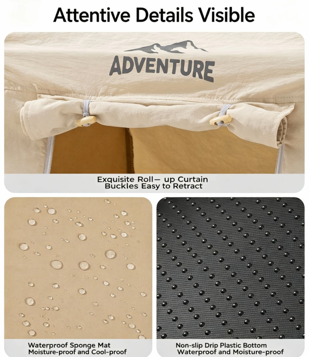 Adventure Foldable Pet Tent — Waterproof & Breathable