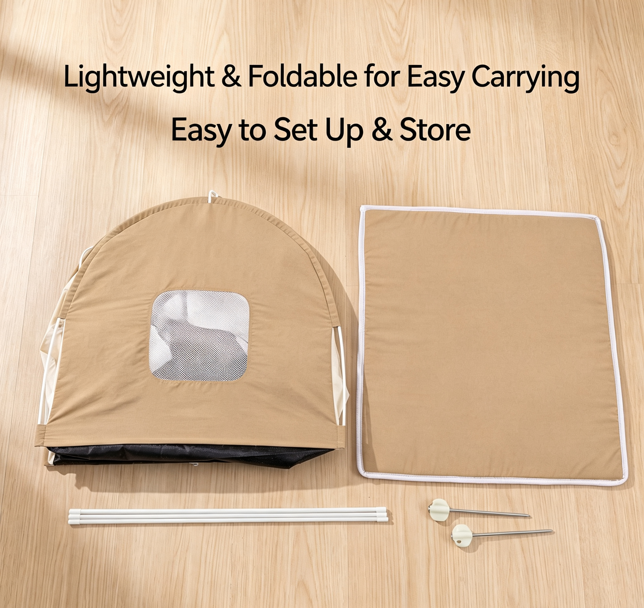 Adventure Foldable Pet Tent — Waterproof & Breathable