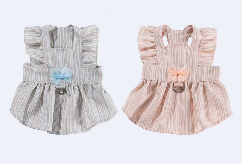 3D Ruffled Shoulder Princess Dog Dress