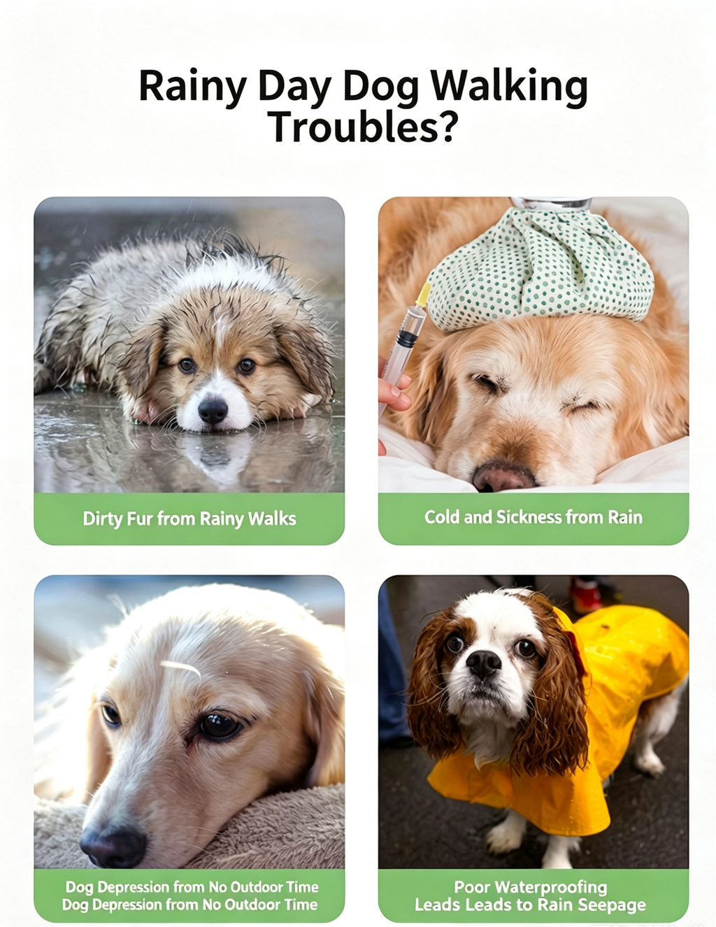 Tas-Lon Pro Functional Dog Raincoat