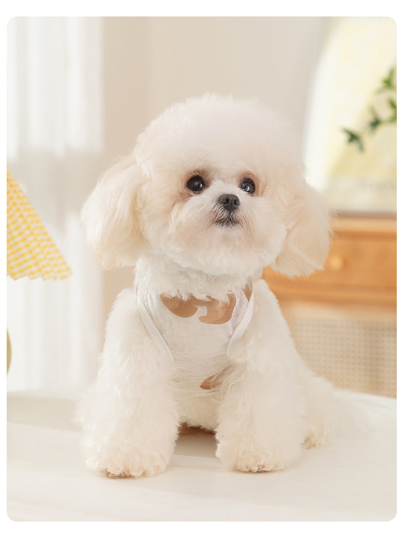 Sleeveless Mesh Bear Traction Vest