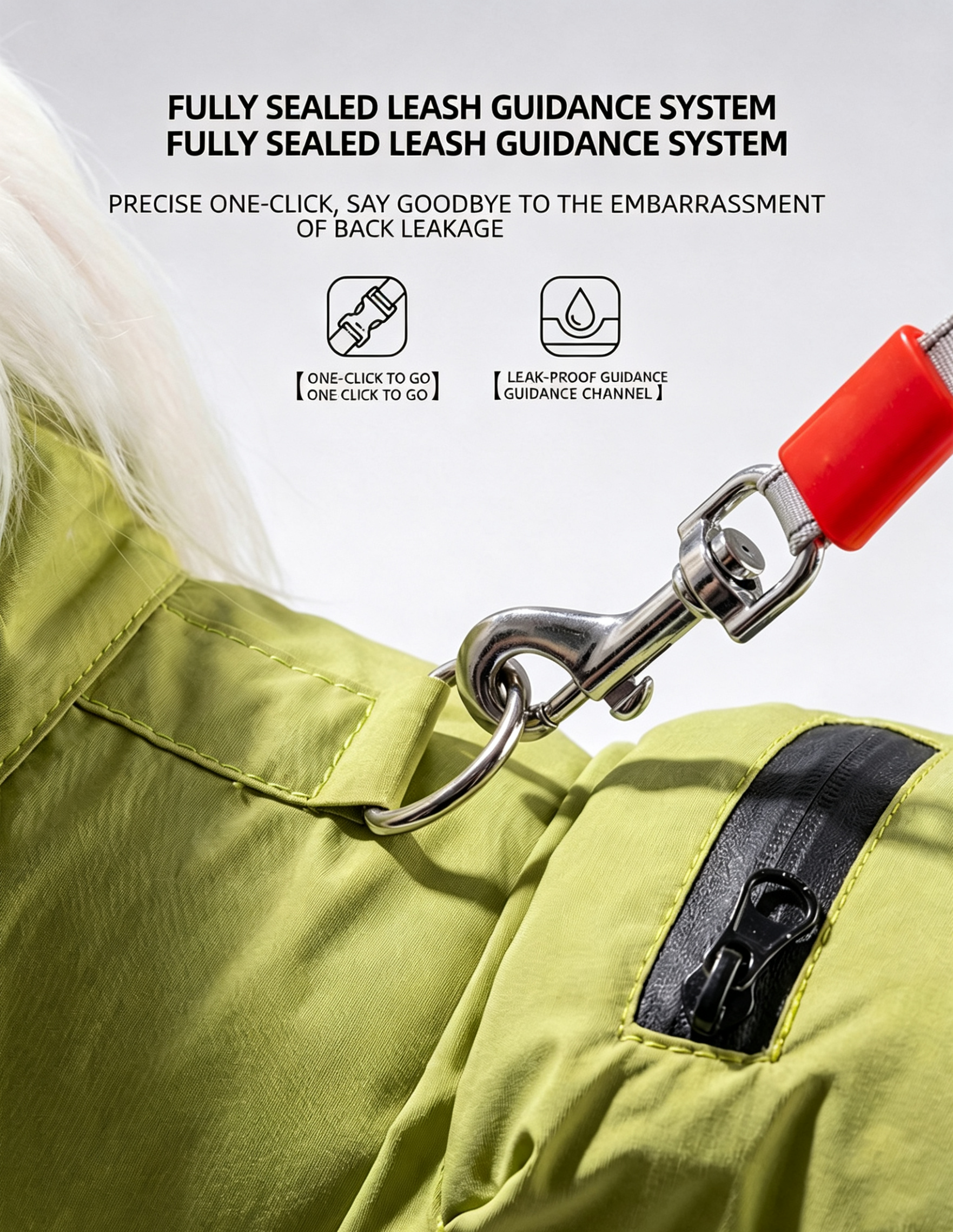Tas-Lon Pro Functional Dog Raincoat