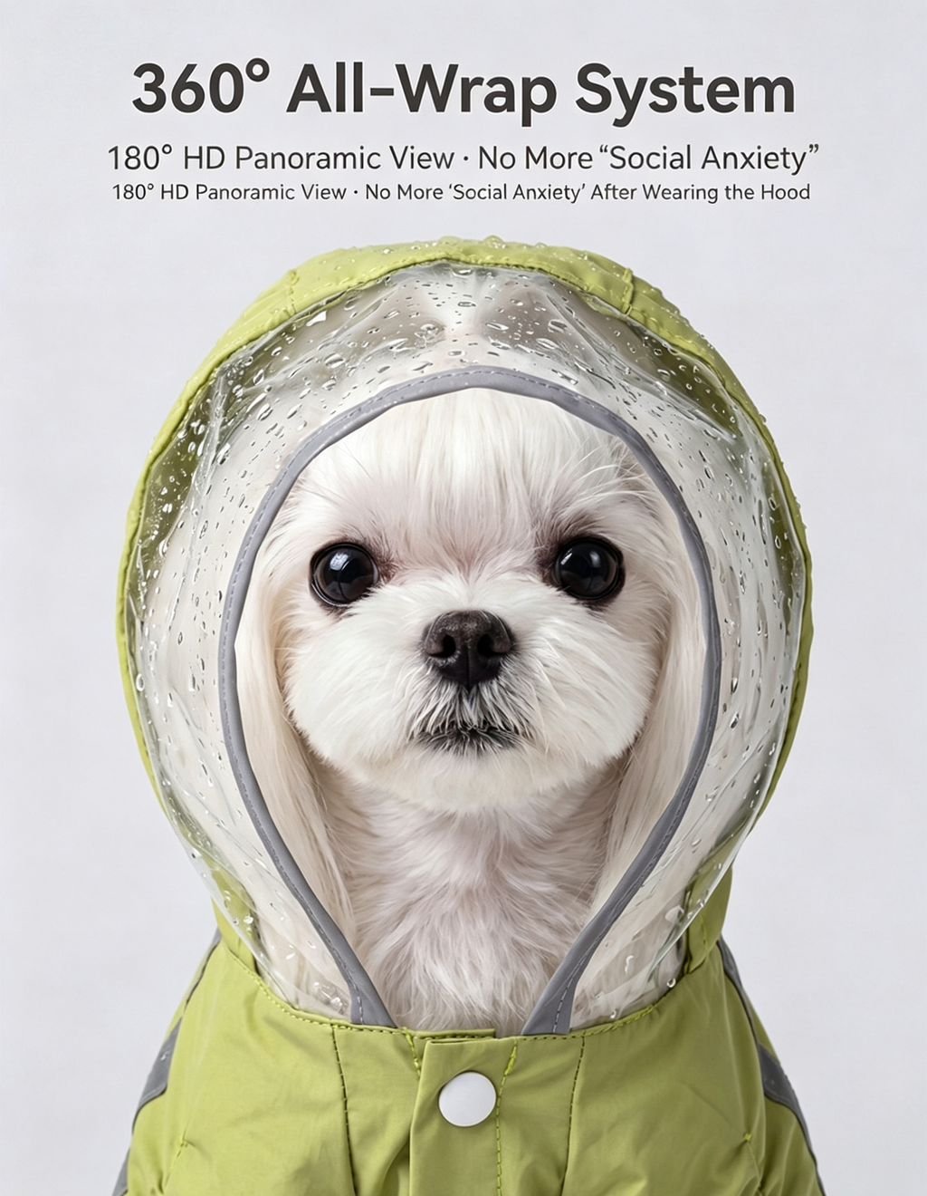 Tas-Lon Pro Functional Dog Raincoat
