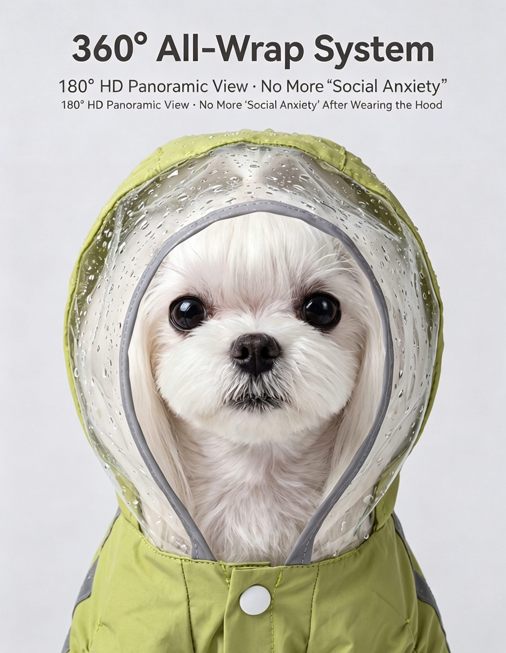 Tas-Lon Pro Functional Dog Raincoat