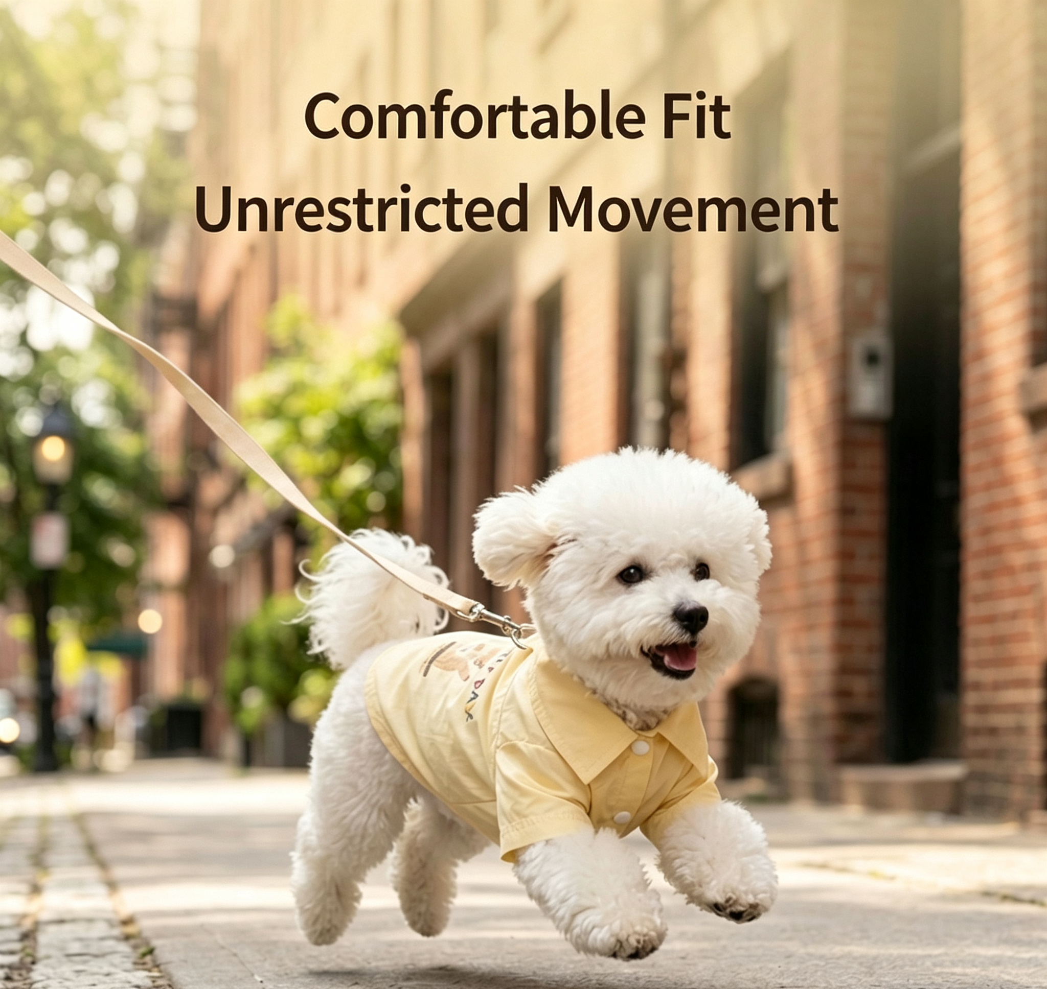 Joyful Day Dog Shirt Harness