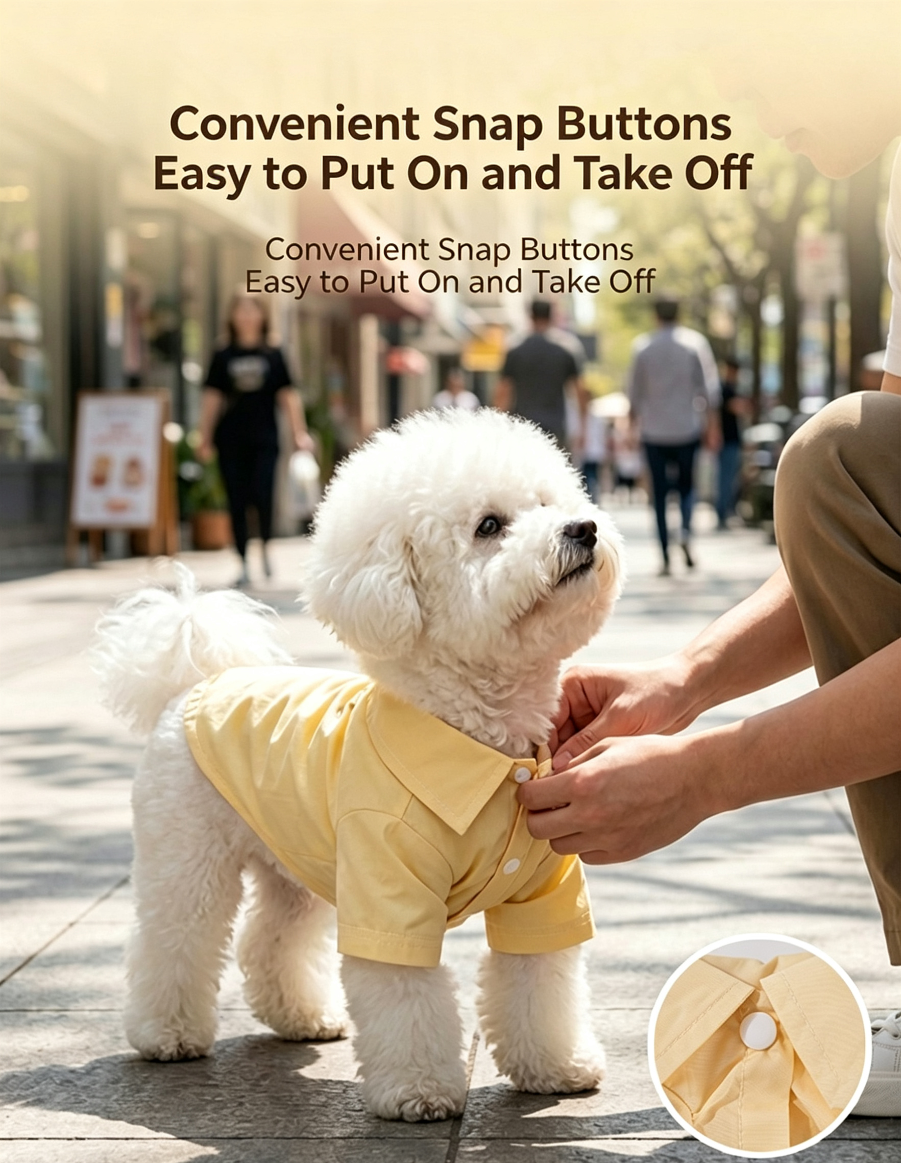 Joyful Day Dog Shirt Harness