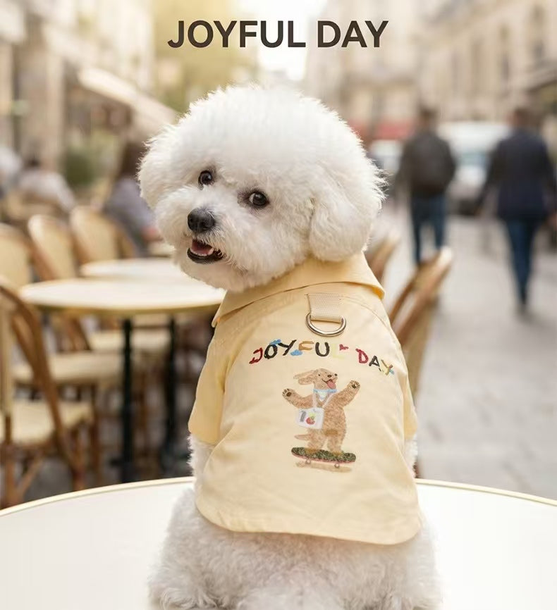 Joyful Day Dog Shirt Harness