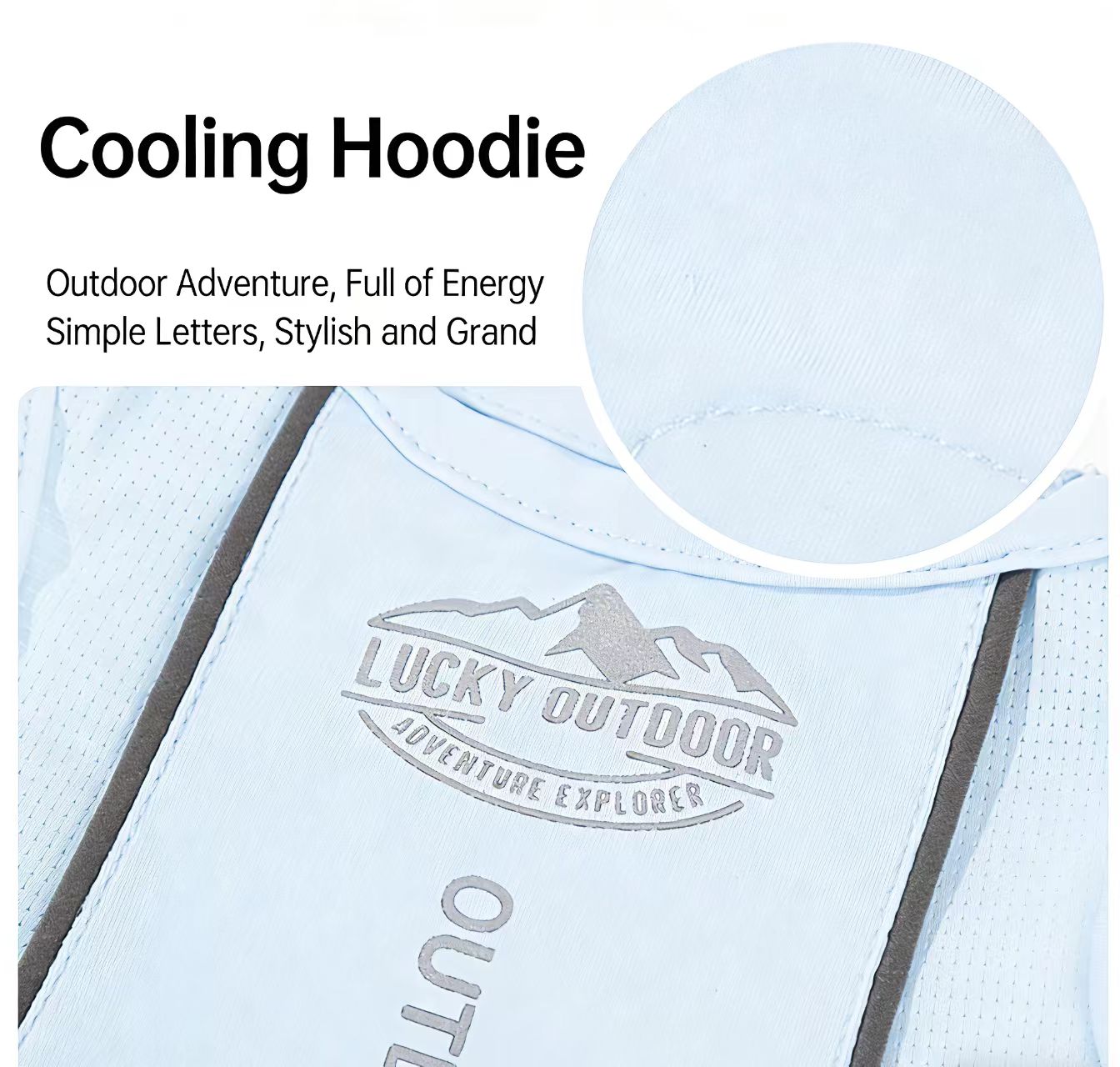 Dog Cooling Hoodie & Hat Set